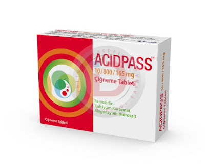 Acidpass 10/800/165 mg 6 Çiğneme Tableti Nedir? Acidpass 10/800/165 mg 6 Çiğneme Tableti Nedir?